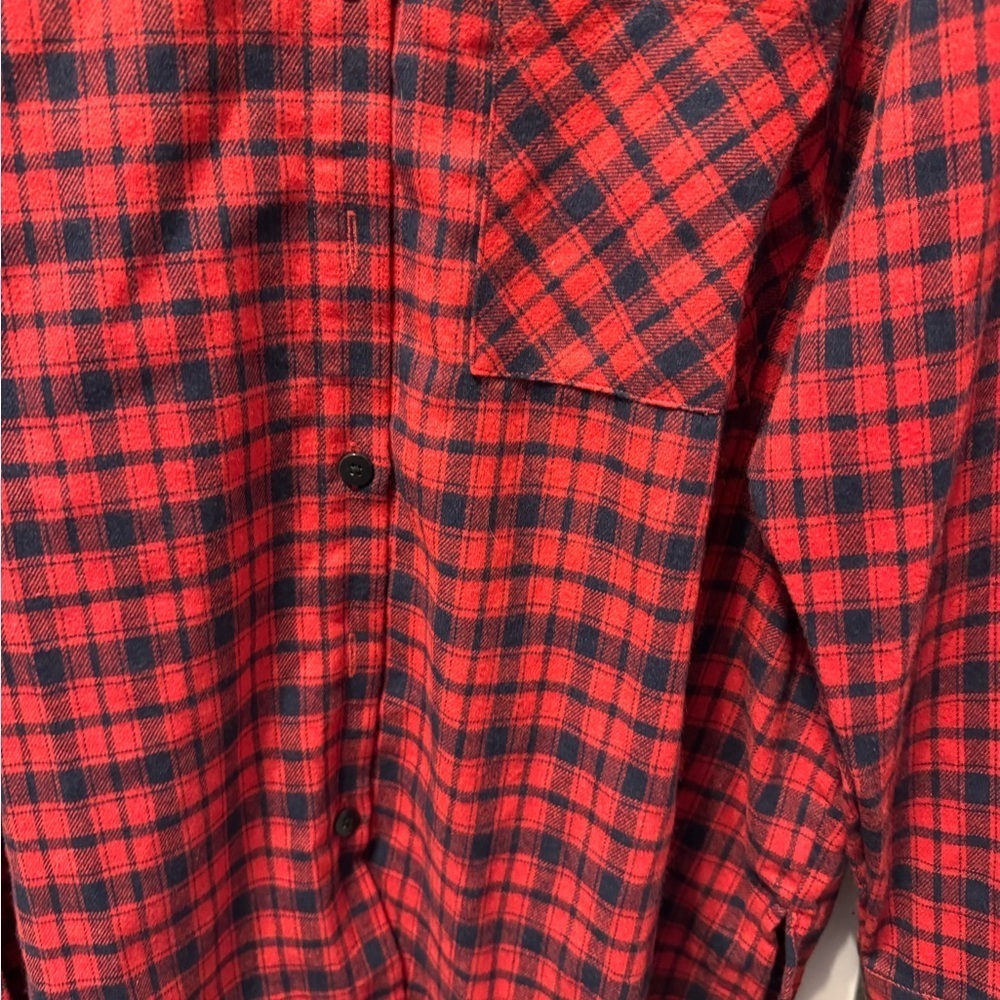 NWT GeeGee Plaid Button Shirt - Picture 3 of 5
